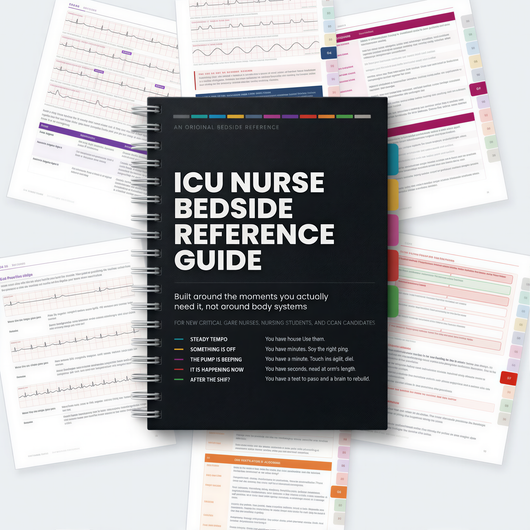 ICU Nurse Bedside Reference Guide